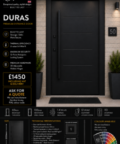 DURAS – Black | Single Door 960mm
