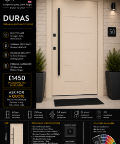 DURAS – Beige | Single Door 900mm