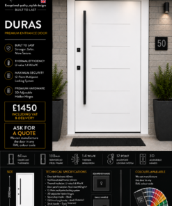 DURAS – White | Single Door 900mm