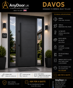 DAVOS Black – Double Mirror Effect Side Panels